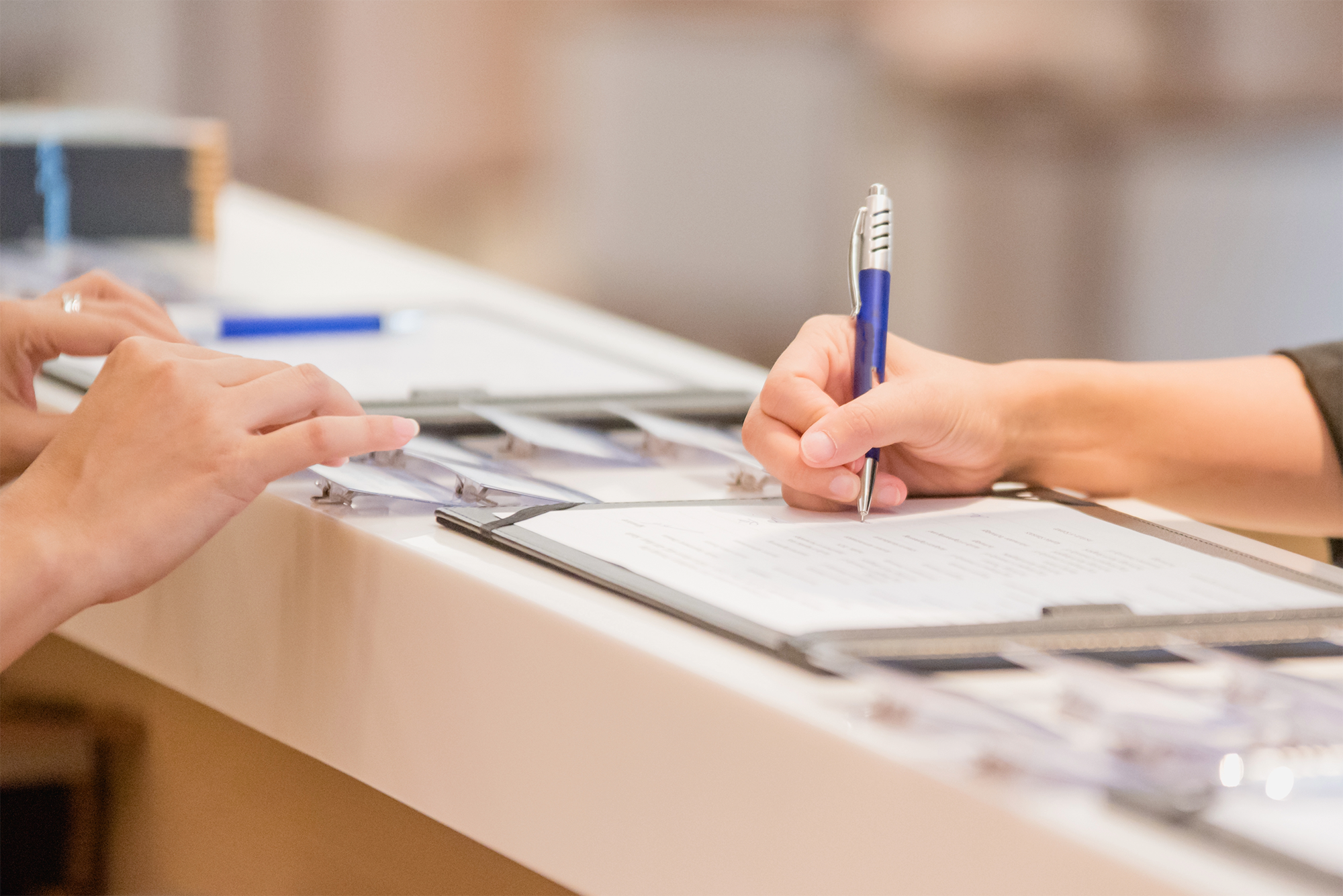 受付のイメージ